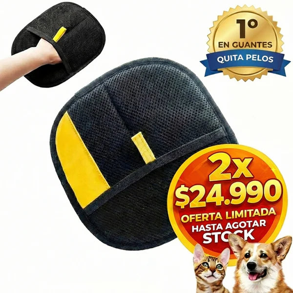 Oferta Especial 2x1 en Guante Removedor de Pelo