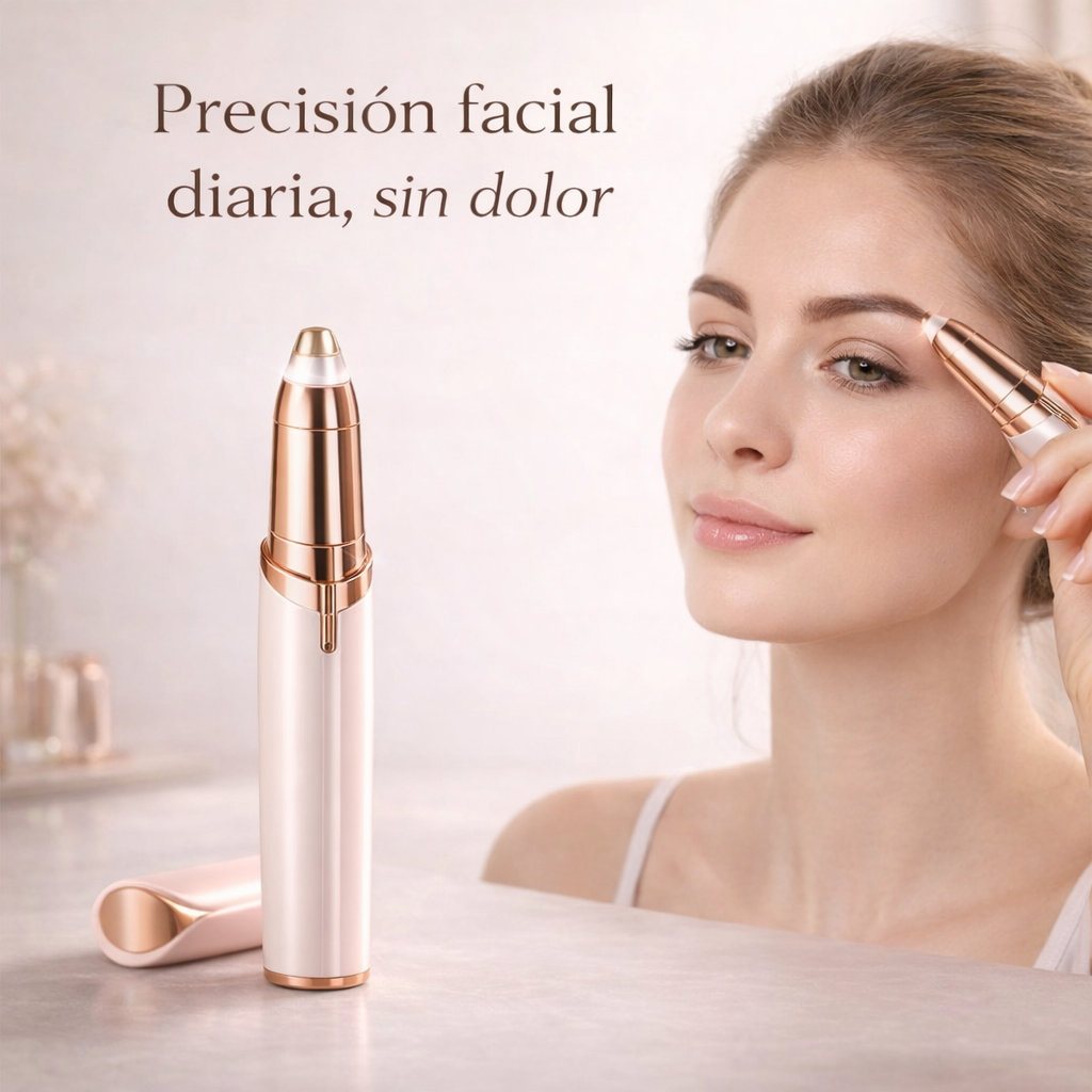 Depiladora Facial de Presicion 2 en 1 - Piel suave y sib irritación