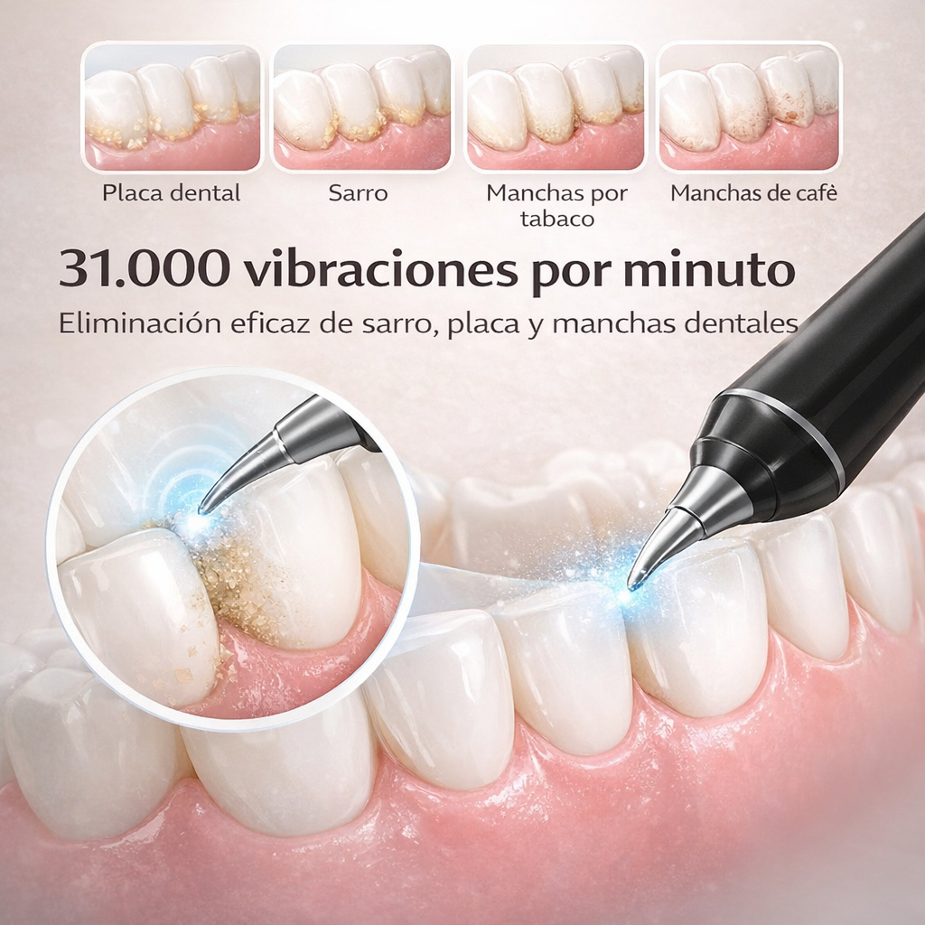 Limpiador Dental Ultrasónico | UltraClean™