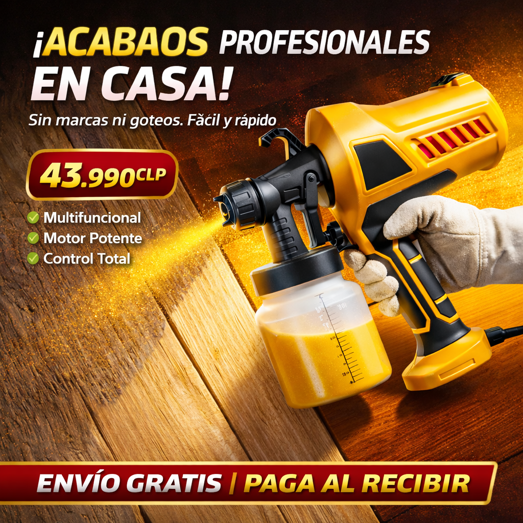 COMPRESOR DE PINTURA ELÉCTRICO MULTIFUNCIONAL