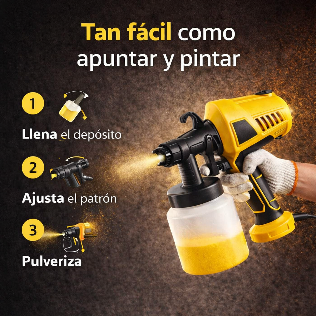 COMPRESOR DE PINTURA ELÉCTRICO MULTIFUNCIONAL