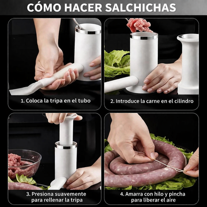 Embutidora De Salchichas 2 En 1