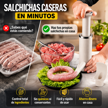 Embutidora De Salchichas 2 En 1