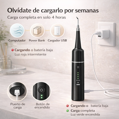 Limpiador Dental Ultrasónico | UltraClean™
