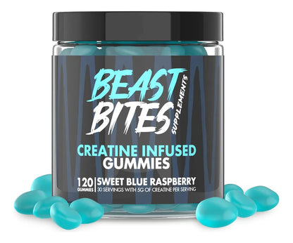 Beast Bites | Creatina en Gomitas (120 unidades)