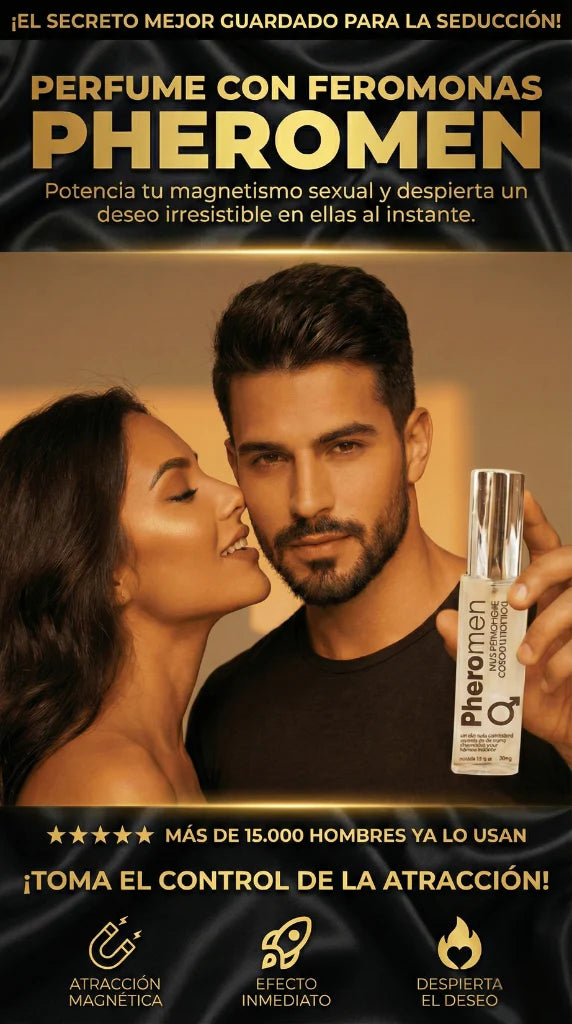 PHEROMEN - PERFUME CON FEROMONAS NATURALES CONCENTRADAS