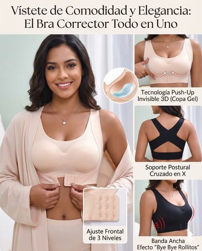 Sujetador Corrector de Postura 2 en 1 Vital Pro