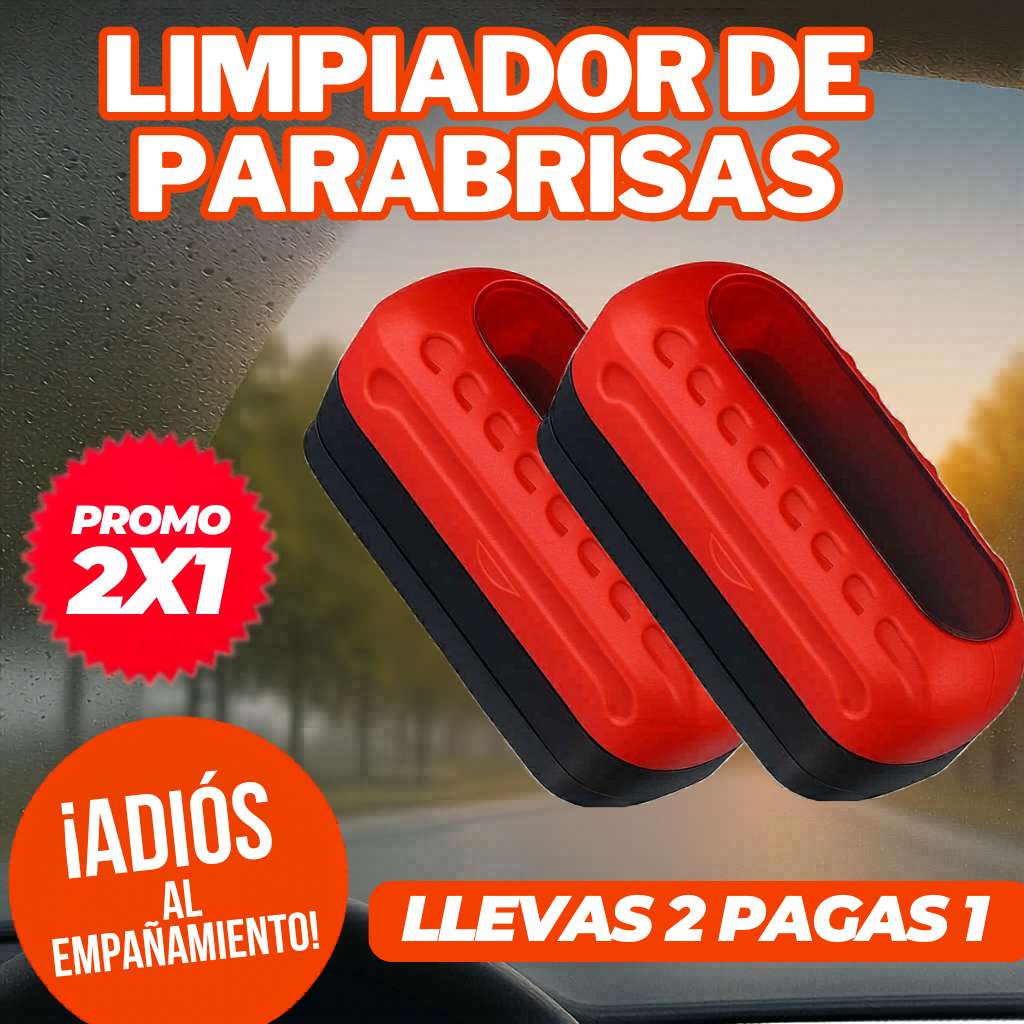 Oferta Especial 2x1 en Cepillo OilFilm® - Limpiador de Vidrios Anti Lluvia