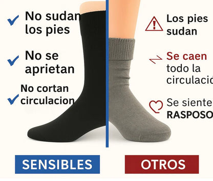 Calcetines Premium Sin Costuras 12 pares - No apretan ni dejan marca