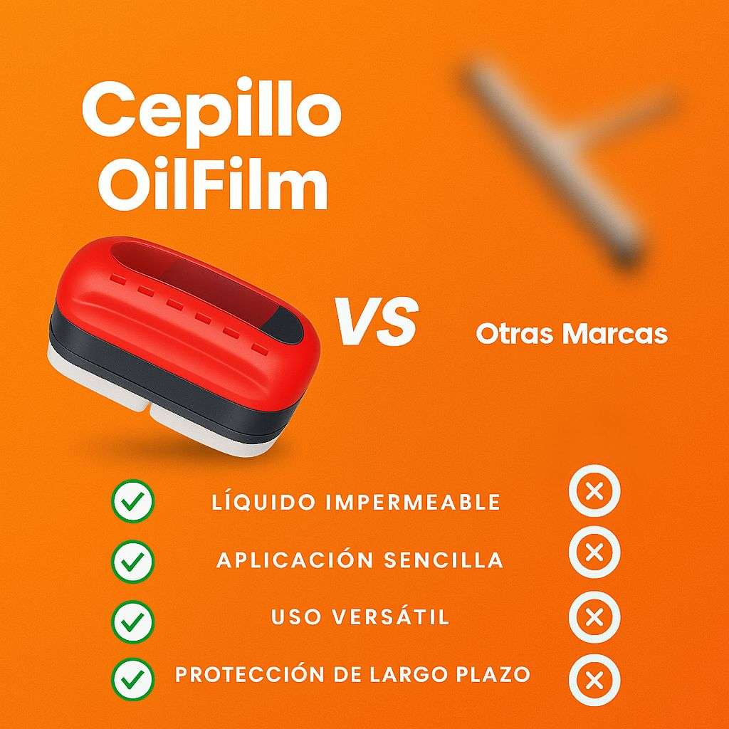 Oferta Especial 2x1 en Cepillo OilFilm® - Limpiador de Vidrios Anti Lluvia