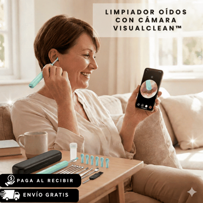 Limpiador Oídos con Cámara | VisualClean™