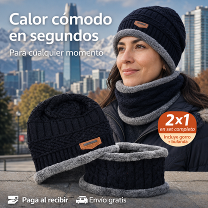 Oferta Especial 2x1 en Gorro y Cuello Térmico Ultra-Warm