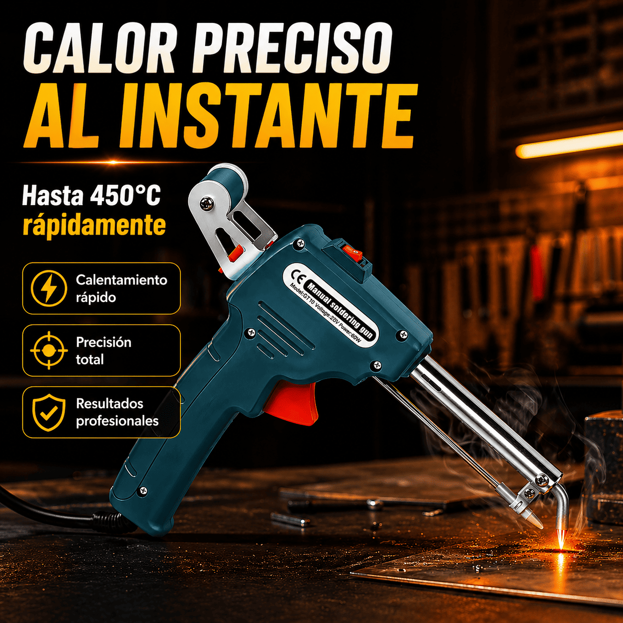 Pistola para Soldar Profesional