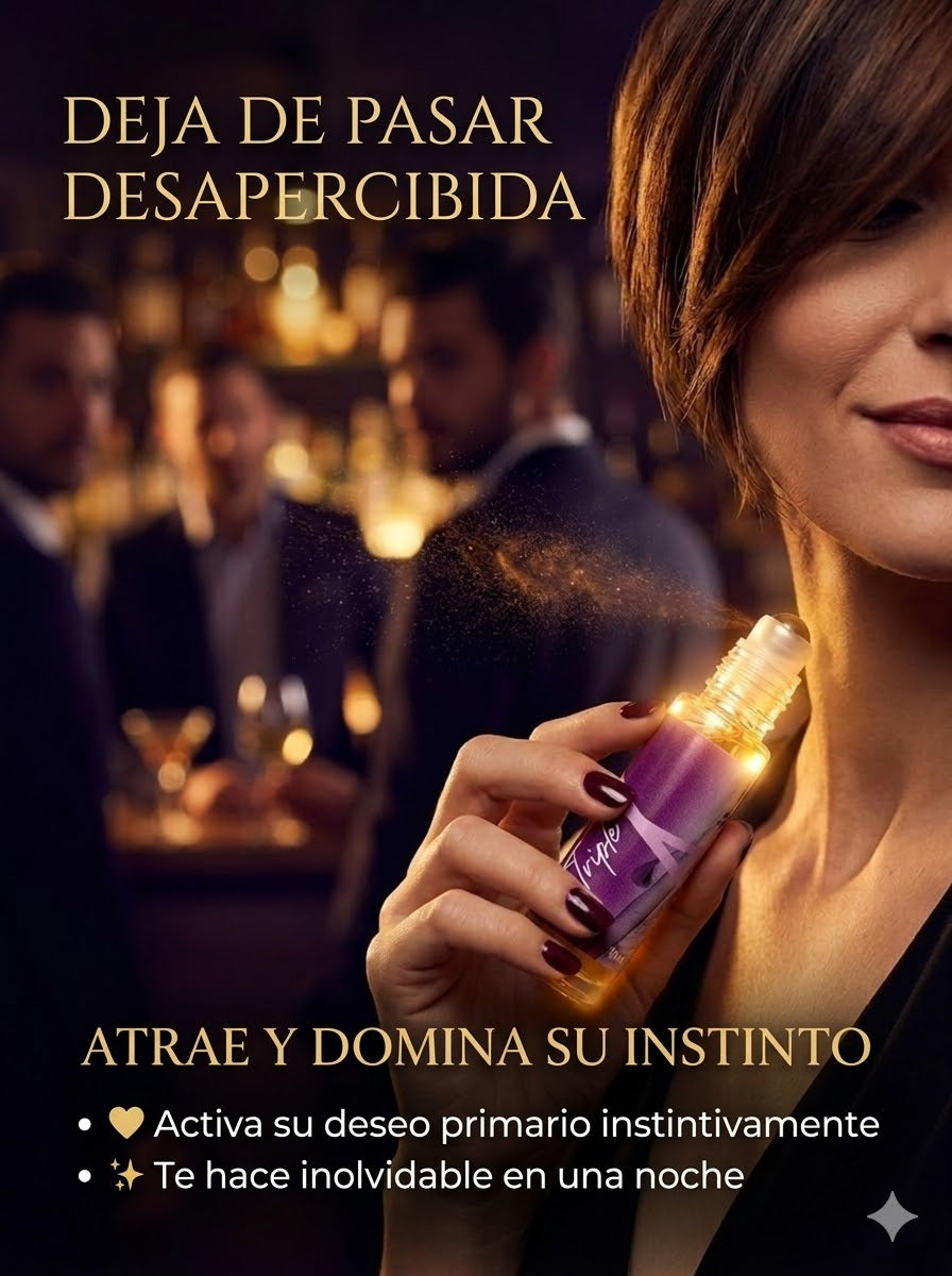 Triple X Woman 💋 | Perfume de Feromonas Irresistible 30 ml💄✨