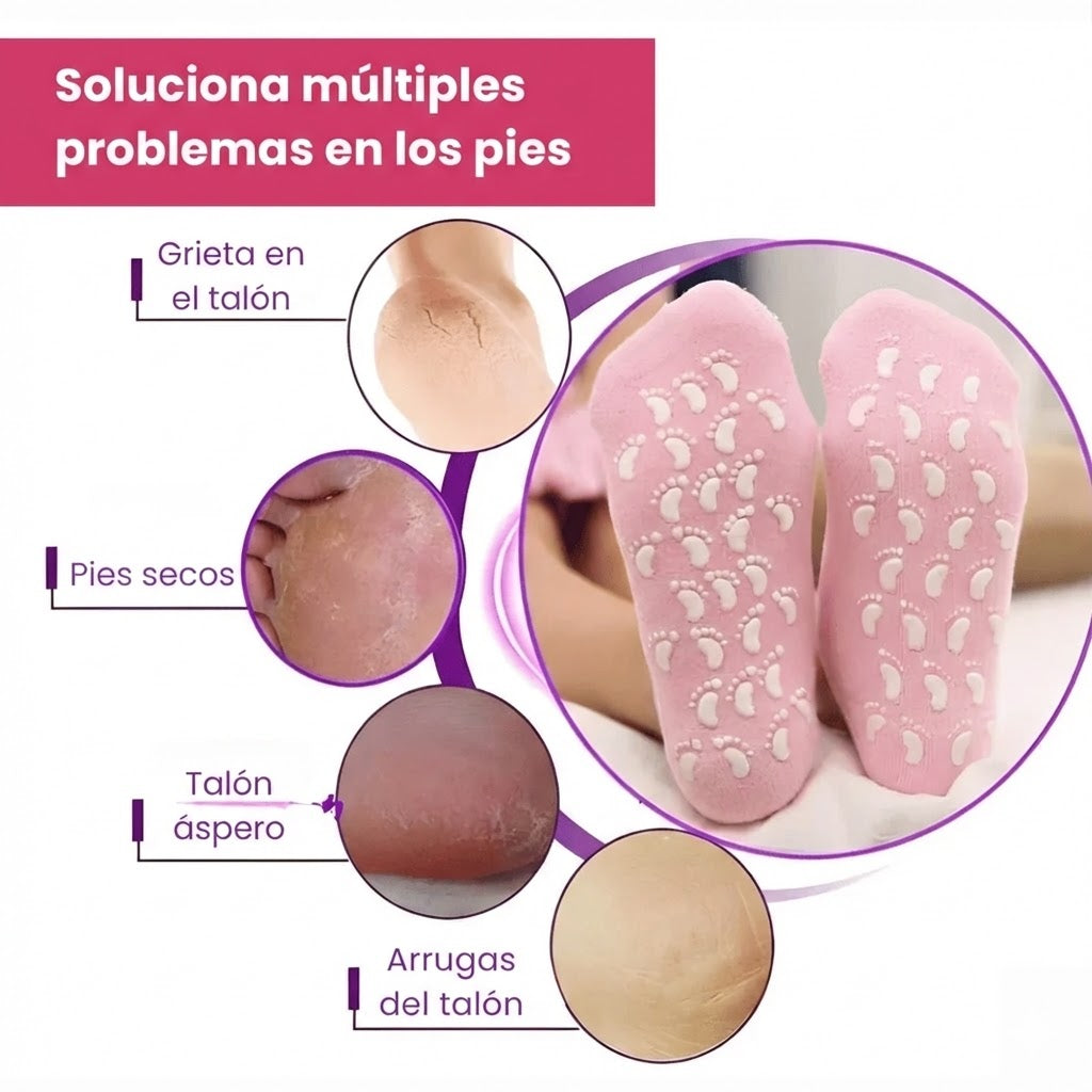 Calcetines Hidratantes de Gel | GelCure™