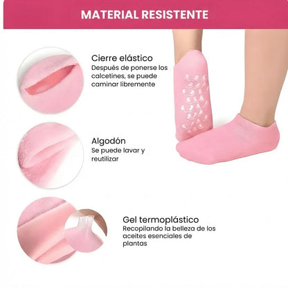 Calcetines Hidratantes de Gel | GelCure™