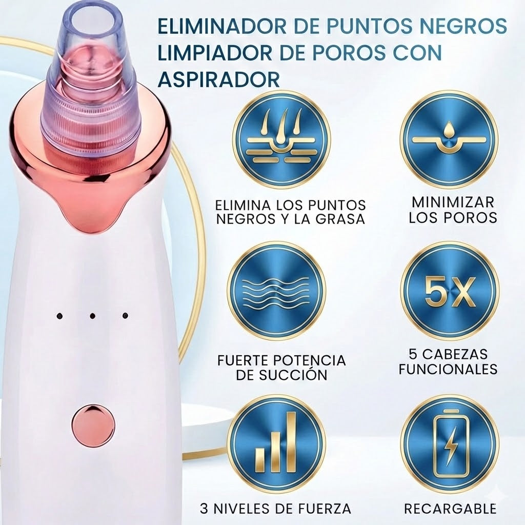 Extractor de Puntos Negros y Espinillas