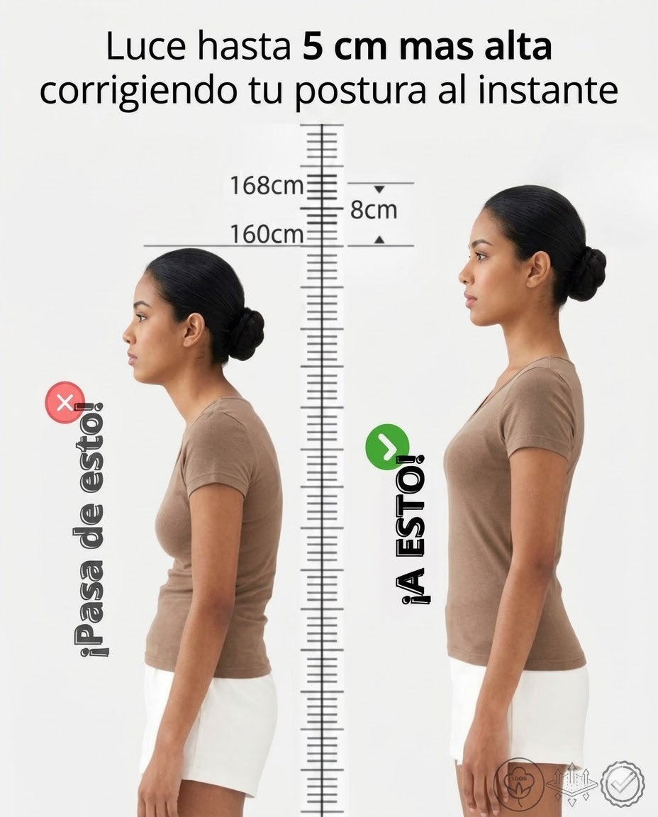 Sujetador Corrector de Postura 2 en 1 Vital Pro