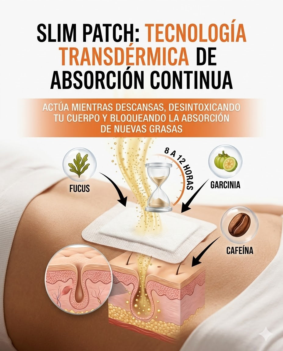30 Paches Slim Patch - Tratamiento para 30 dias