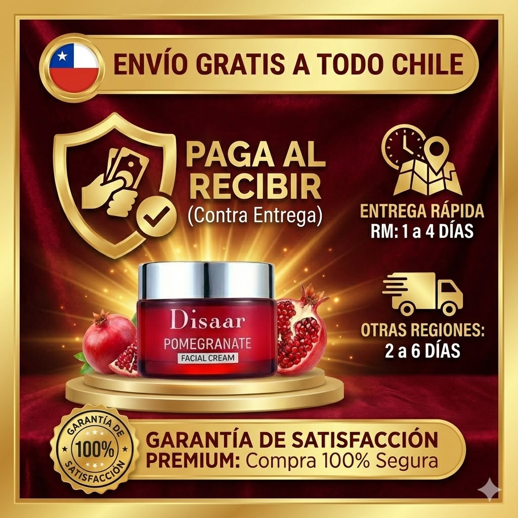 Crema Facial de Granada Antiarrugas & Lifting